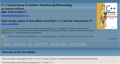 Desktop Screenshot of cplusplusconcurrencyinaction.com