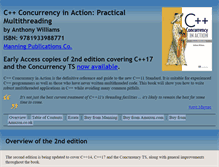 Tablet Screenshot of cplusplusconcurrencyinaction.com